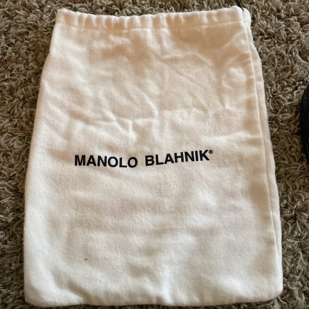 Manolo Blahnik pump open toe with crystal size 37.5 - Picture 12 of 12